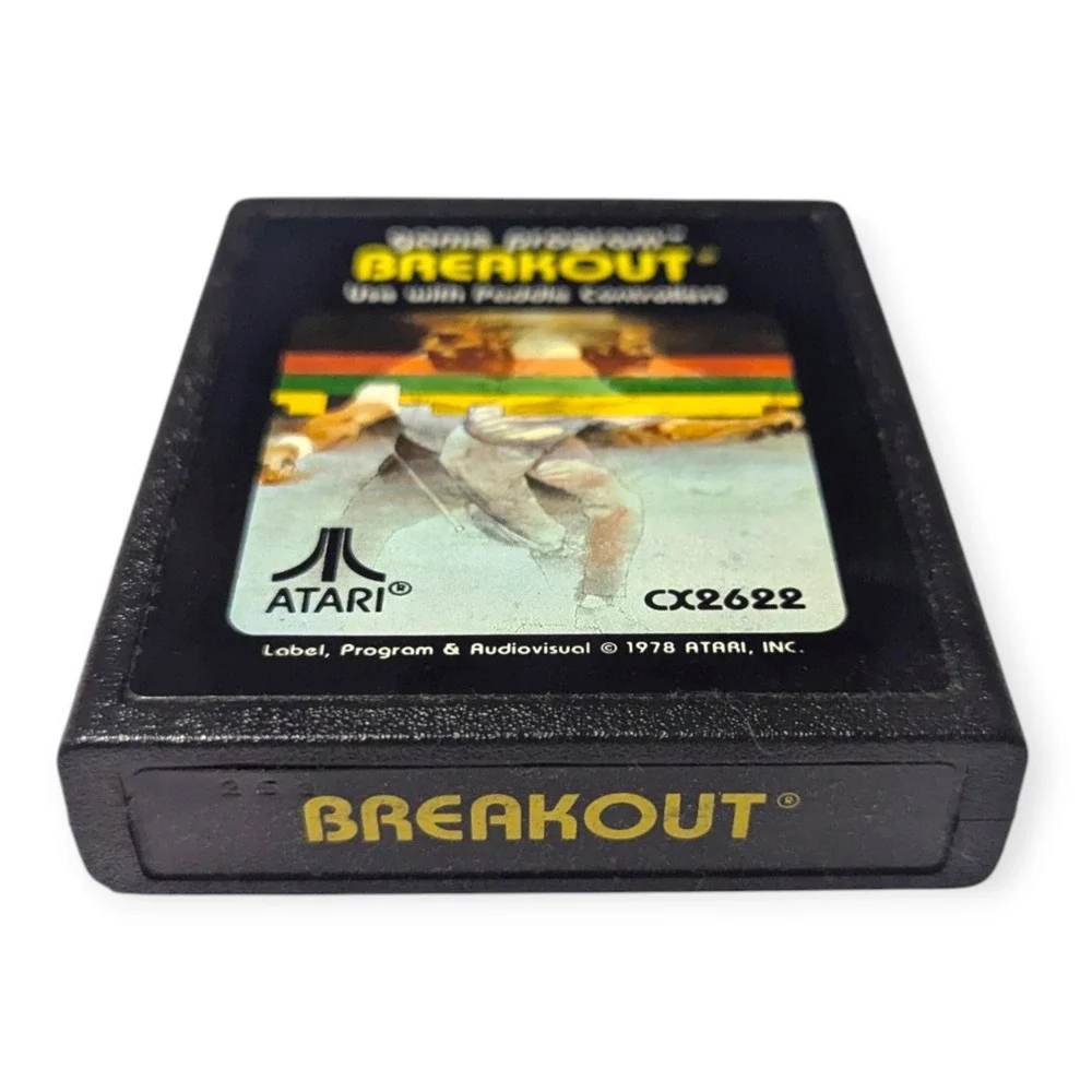 Atari 2600 Breakout Game Program CIB Cartridge Manual Box CX2622‎ Vintage 1978
